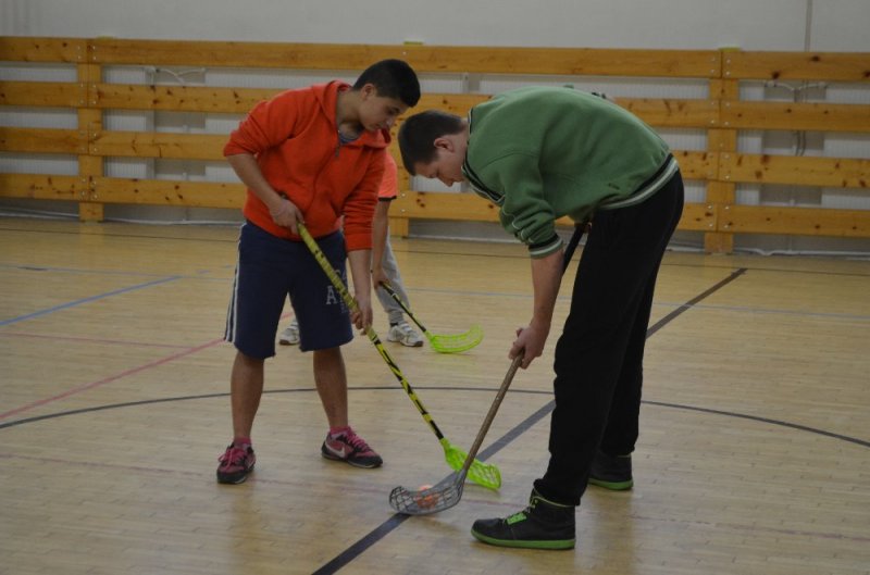 Turnaj floorball